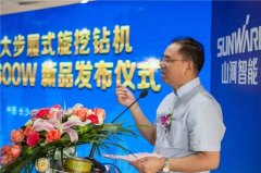 <b>江山智能全球最大步履式旋挖钻机SWDM600W隆沉发布</b>